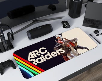 Tapis de souris gaming Sci Fi Inspired ARC Raiders, grand tapis de bureau