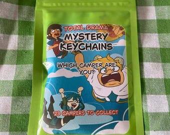 Total Drama Mystery Keychains