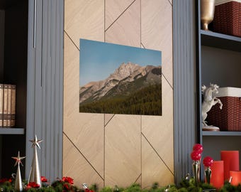 Mountain Landscape Poster | Matte Horizontal Nature Print