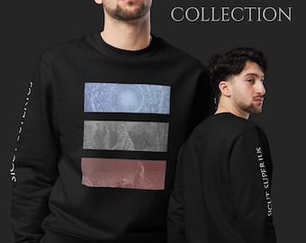 Triptych Sweatshirt, Gustave Dore Divine Comedy Art, Christian Streetwear Crewneck