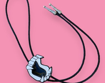 Vampire Teeth Bolo Tie