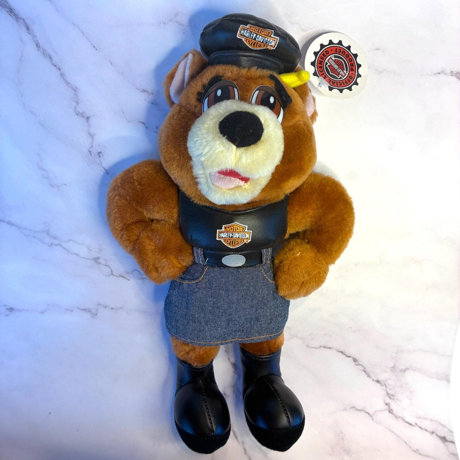 Harley Davidson Teddy Bear - Etsy