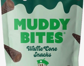 Muddy Bites Girl Scout Thin Mints Waffle Cone Snacks 2.33oz