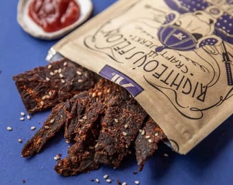 Righteous Felon Seoul Survivor Beef Jerky Korean BBQ Inspired 2oz Gluten Free
