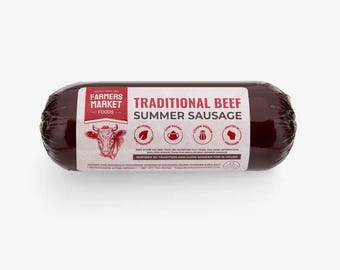 Bundle 3 Traditional Beef Summer Sausage Wisconsin 12oz each