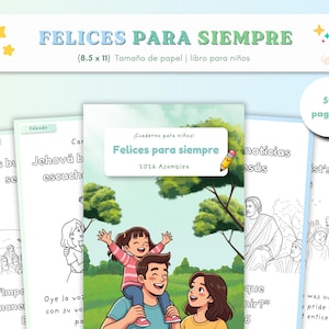 JW Felices para Siempre Asamblea Regional Libreta de Actividades para niños! PDF