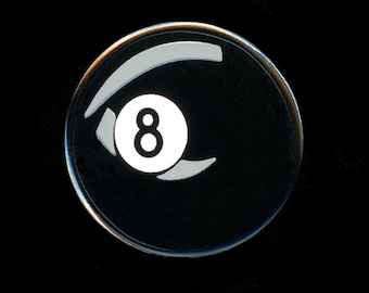 8 Ball pin  [F-EBLL]