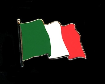 Italy Flag pin  [F-ITFL]