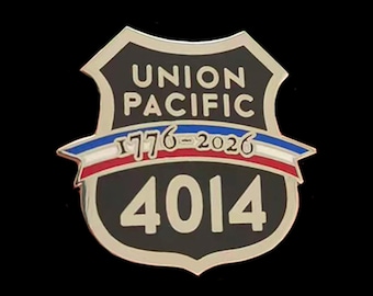 Union Pacific Big Boy 4014 Coast-To-Coast Tour pin