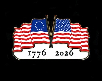 1776 - 2026 250th USA Celebration pin  [F-CRFL]