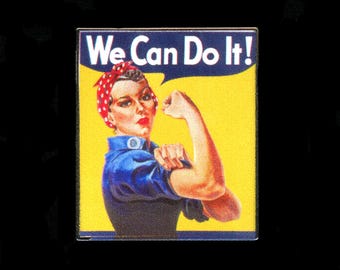 We Can Do It! pin  [F-WCDI]