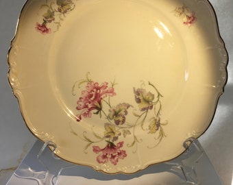 vintage Edelstein Honeysuckle Marie-Therese Bavaria bone china lunch or dinner plate