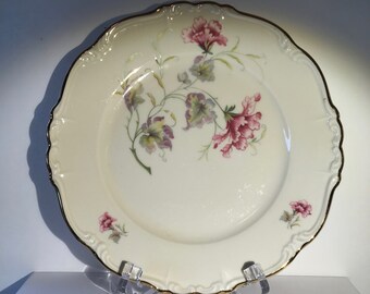 vintage Edelstein Honeysuckle Marie-Therese Bavaria bone china saladplate