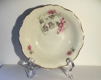 vintage Edelstein Honeysuckle Marie-Therese Bavaria bone china fruit dish