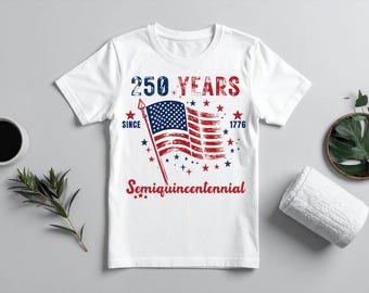 America 250th Semiquincentennial SVG, Patriotic 4th of July Cut File (Digital Download)