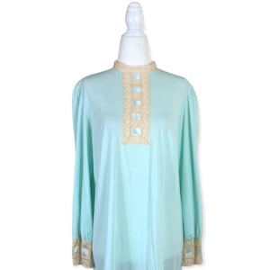 60&#39;s Blue Nightgown