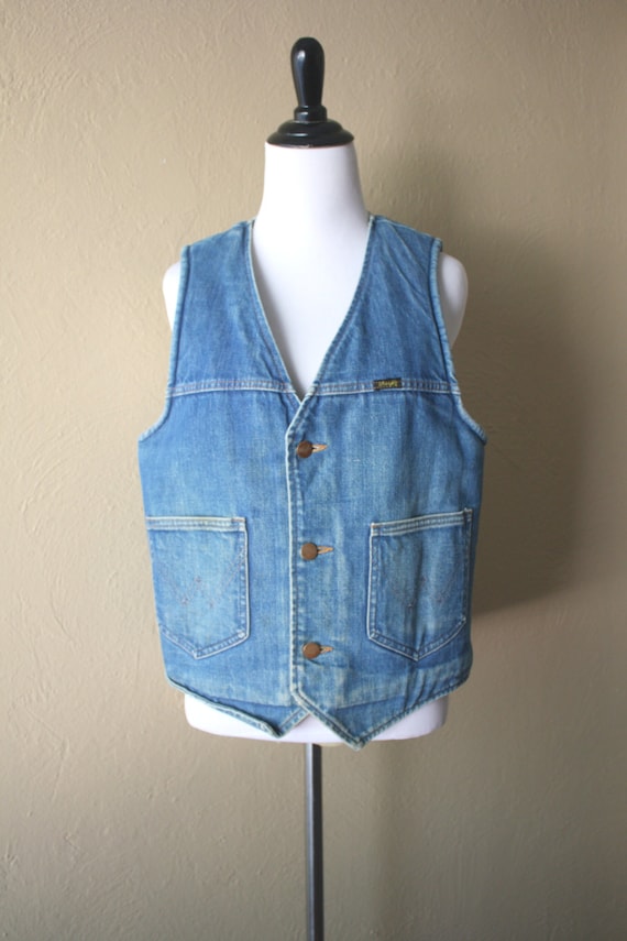 Vintage Wrangler Denim Vest