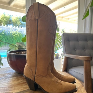 J.B. Dillon Leather Western Boots size 7