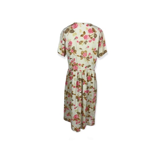 Rose Print Fit and Flare Sundress - image 4
