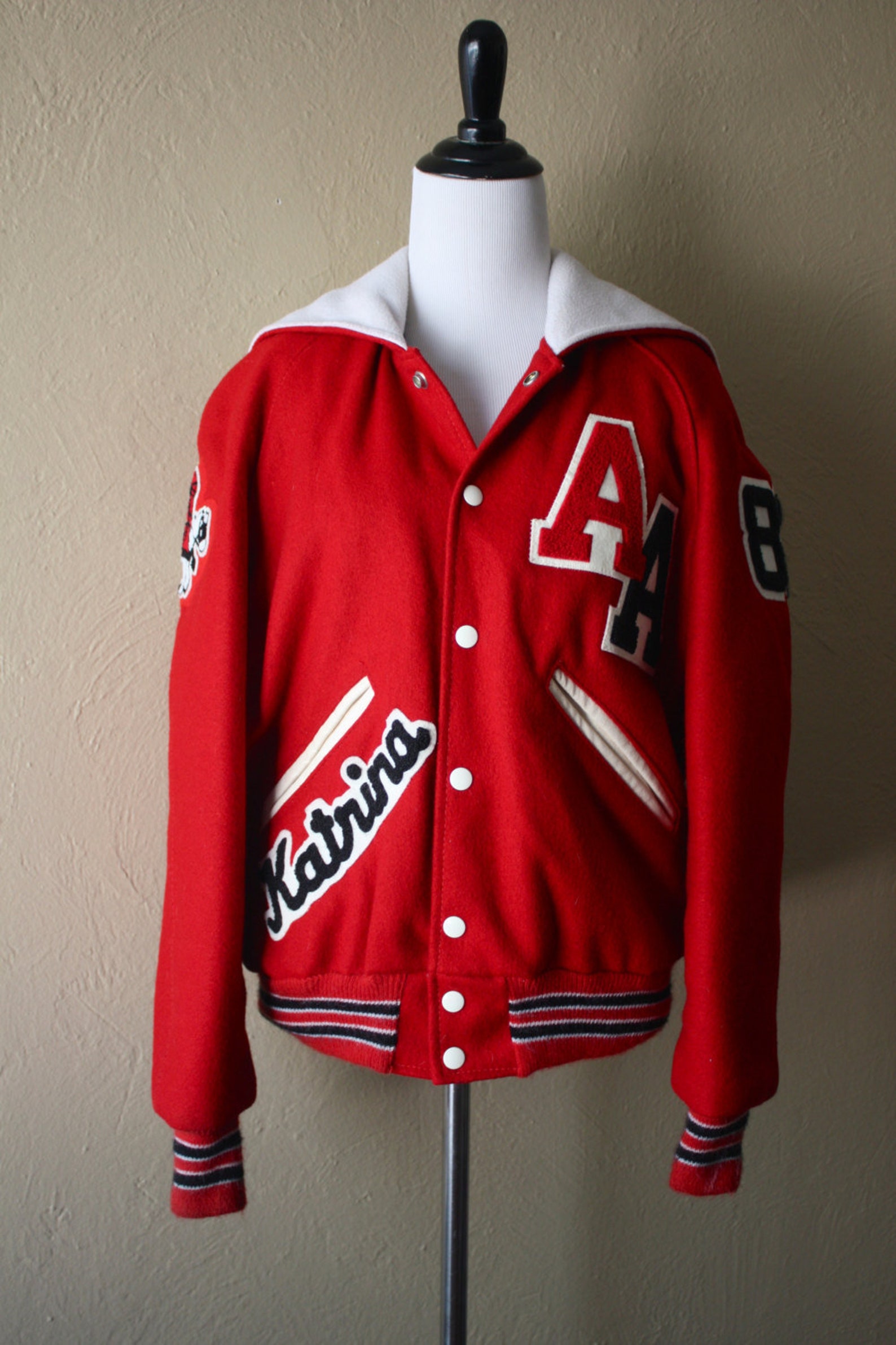 Vintage High School Letterman Jacket Etsy