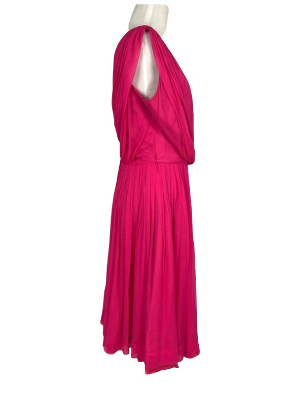 Vintage Lilli Diamond Fuchsia Fit and Flare Party… - image 4