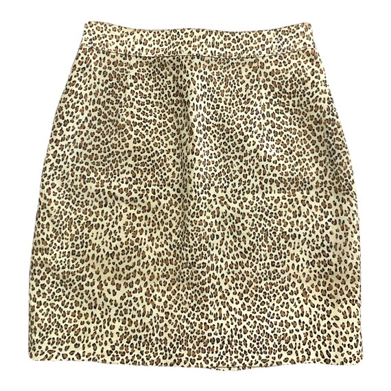Cheetah print skirt 90s online