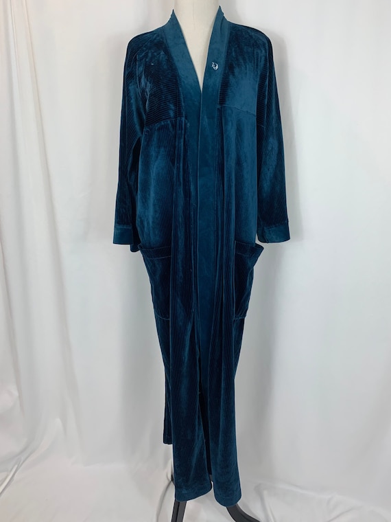 Vintage Christian Dior Velvet Robe