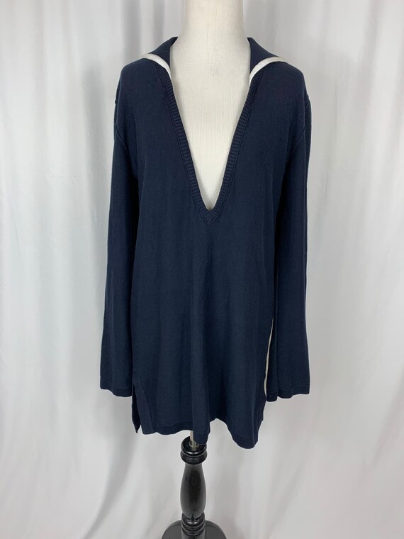 Vintage Sonia Rykiel Sailor Knit Sweater