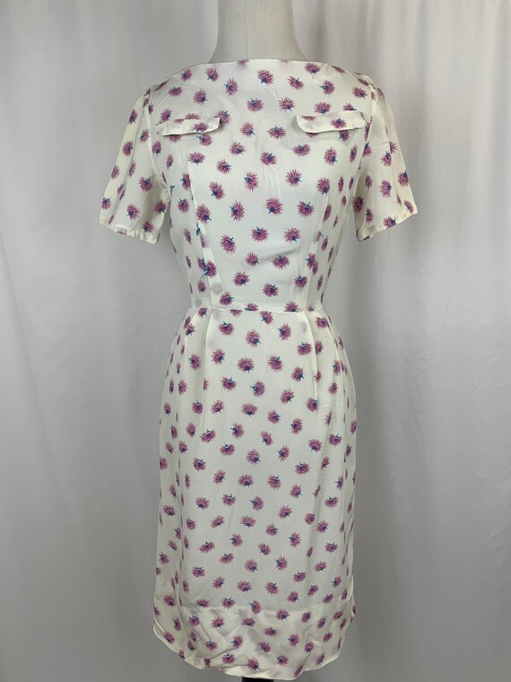 Vintage 1940s Handmade Rayon Dress