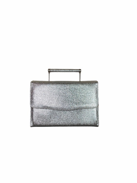 60’s Mini Silver Box Handbag