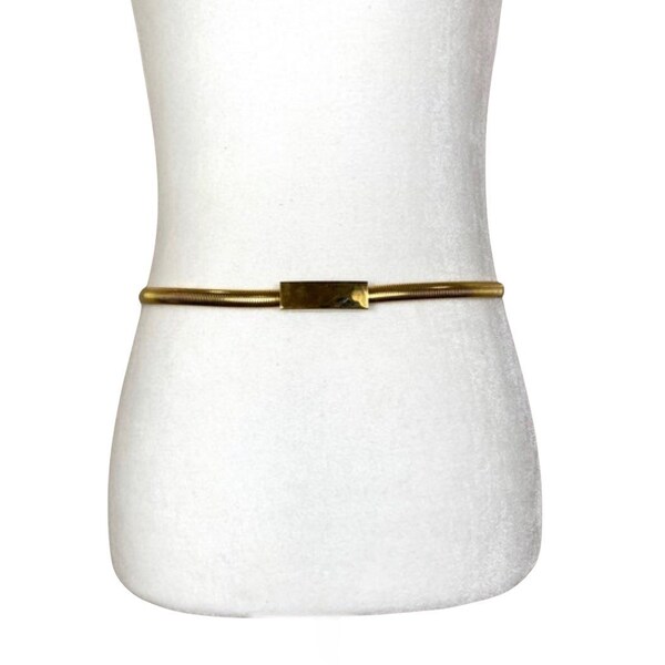 Vintage 80’s Gold Stretch Belt
