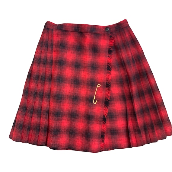 Flannel skirt etsy cheap