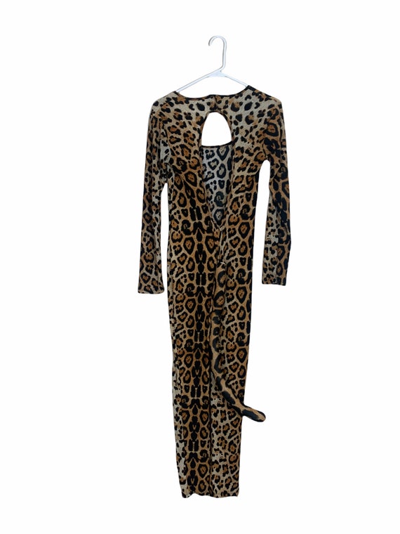 Vintage One Piece Leopard Print Bodysuit - image 2