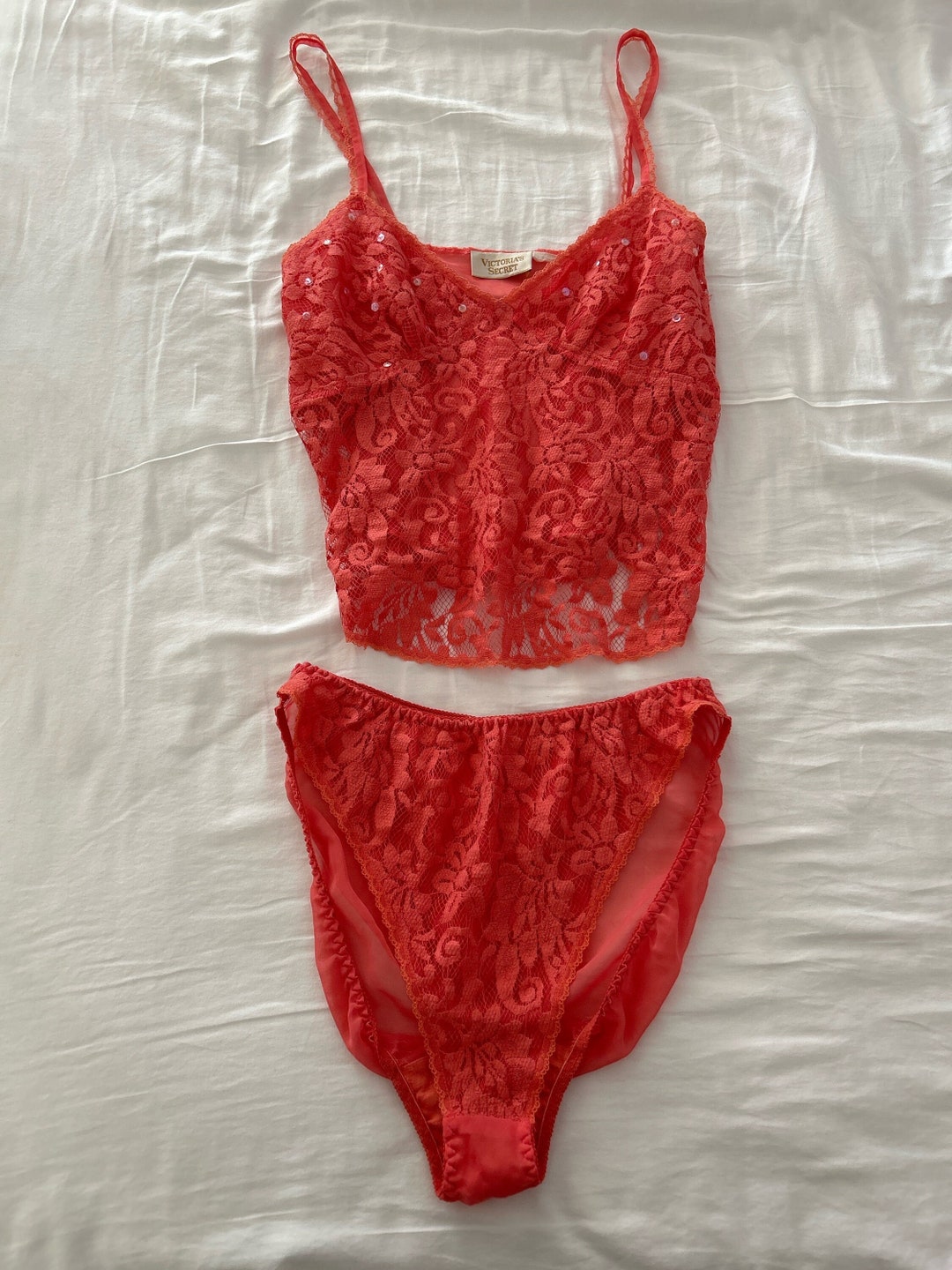 90's Victorias Secret Lingerie Set - Etsy