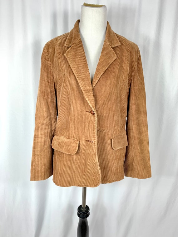 Vintage Oscar De La Renta Corduroy Blazer