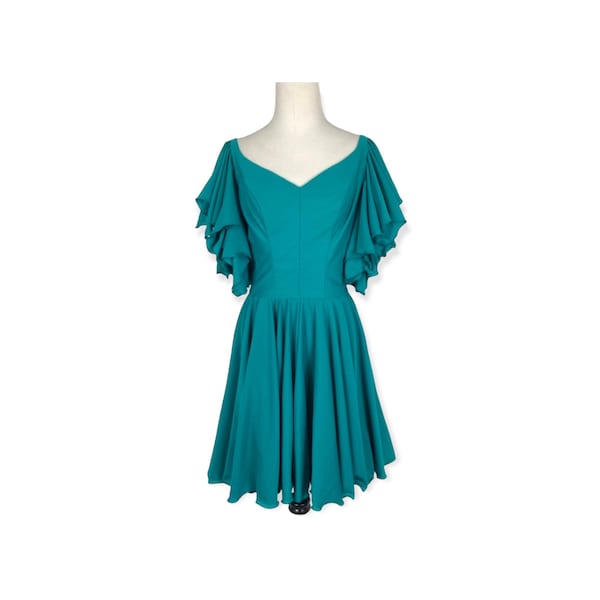 Teal Dress Etsy