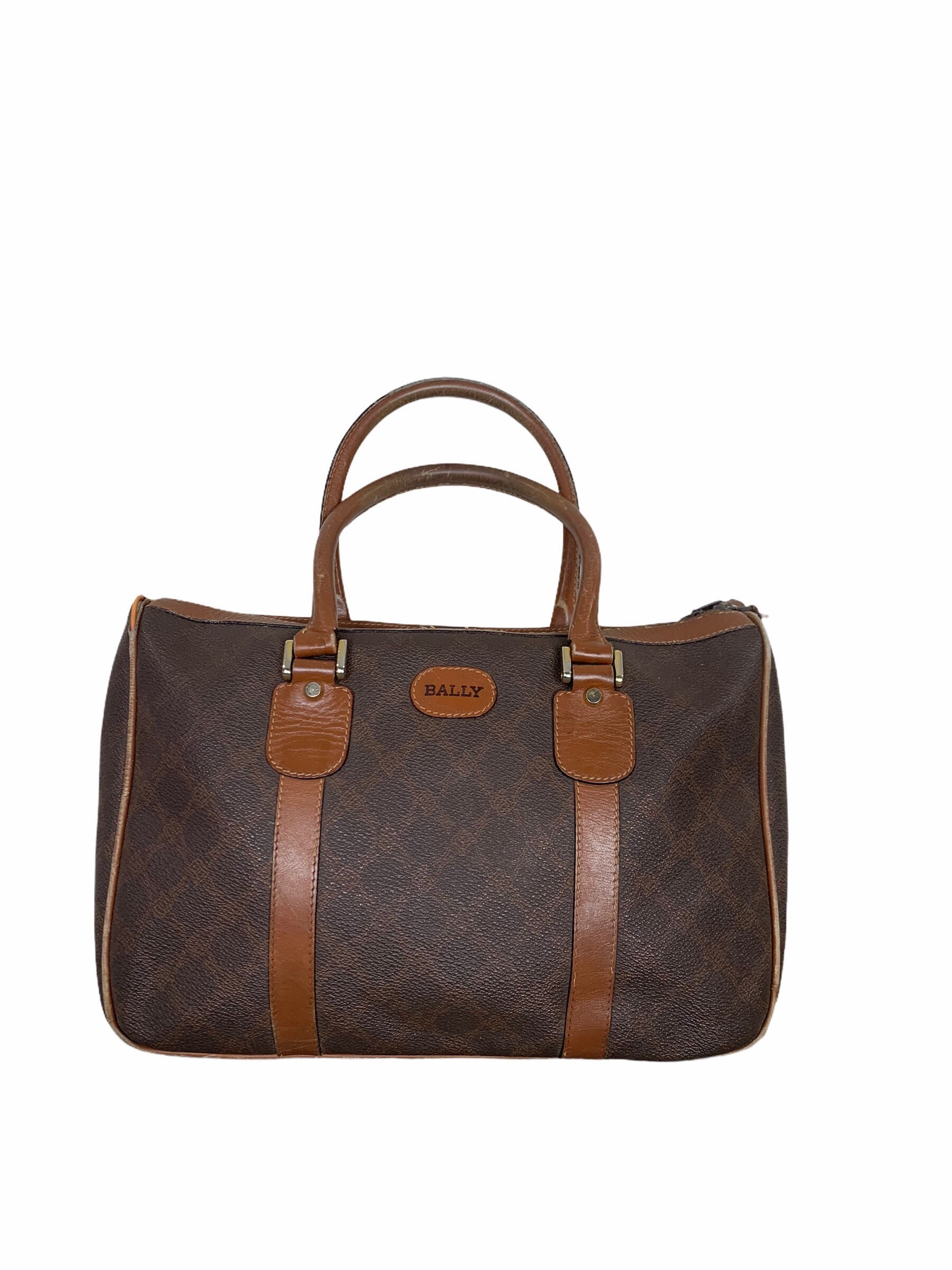 80 s Vintage Bally Leather Doctor Bag Etsy