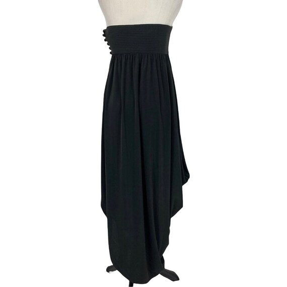 Black grecian style dress outlet