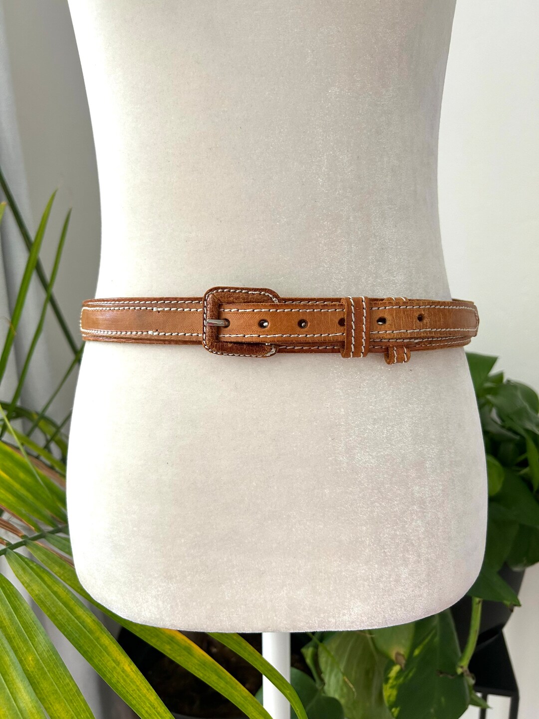 Premium Tan Matte Full Skin Belt