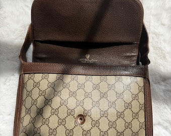 Vintage Gucci Logo Bag - Etsy