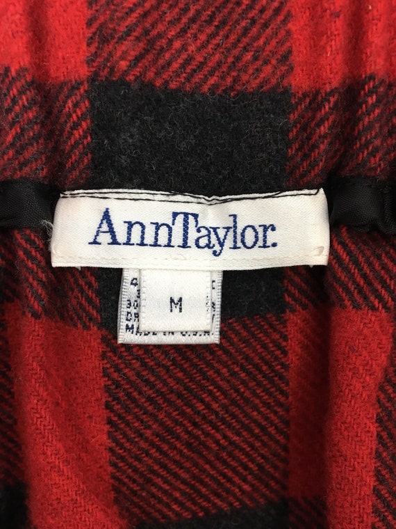 90’s Plaid Wrap Mini Skirt View 6