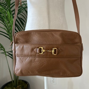 Brown Leather Crossbody Bag