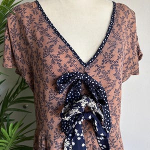 90&#39;s Rayon Grunge Babydoll Dress
