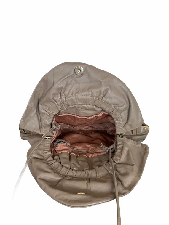 80's Leather Statement Bag - image 5