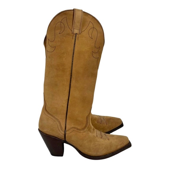 Vintage J.B. Dillon Leather Western 
