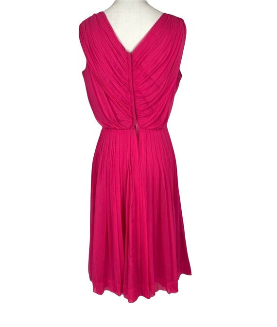 Vintage Lilli Diamond Fuchsia Fit and Flare Party… - image 5