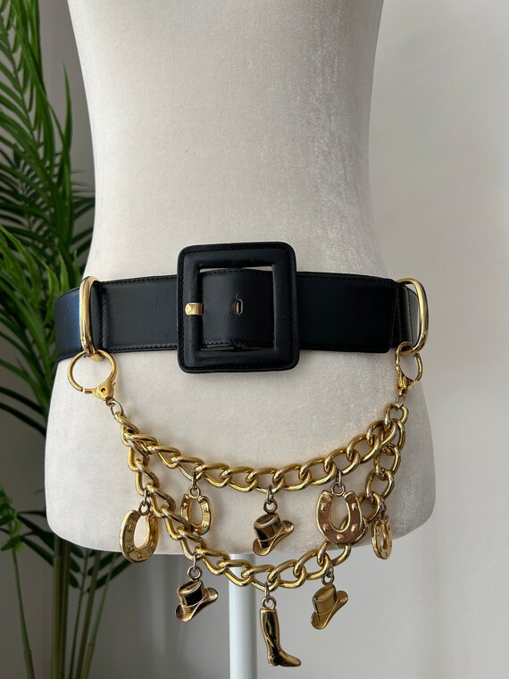 Escada Chain belt Gem