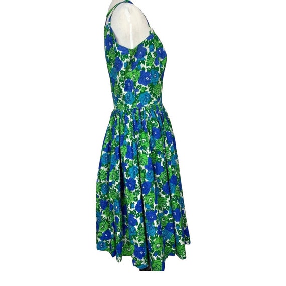 50’s Rose Print Fit and Flare Sundress. - image 3