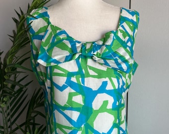 Vintage 60's Silk Shift Dress