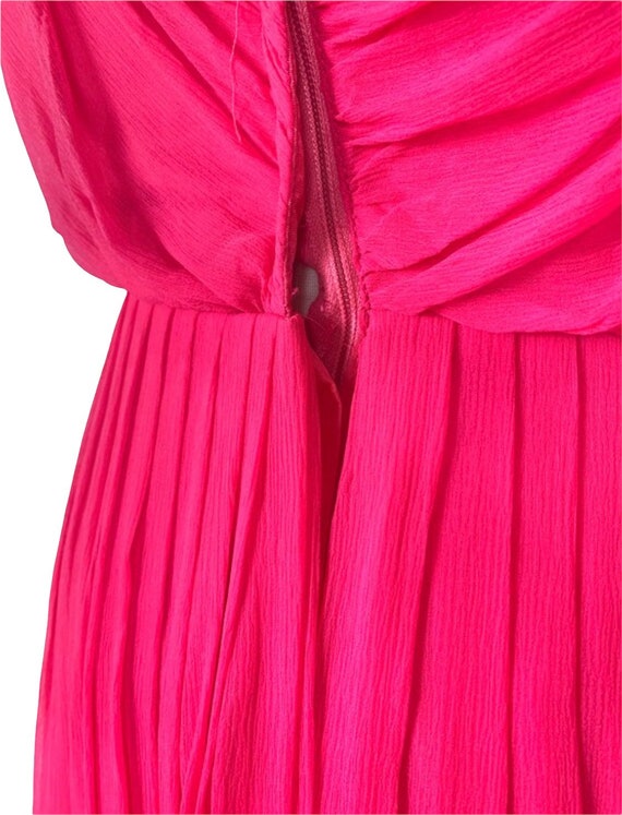 Vintage Lilli Diamond Fuchsia Fit and Flare Party… - image 8